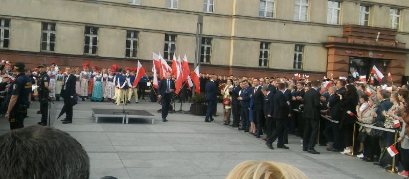 Prezydent Andrzej Duda w Rudzie Śląskiej