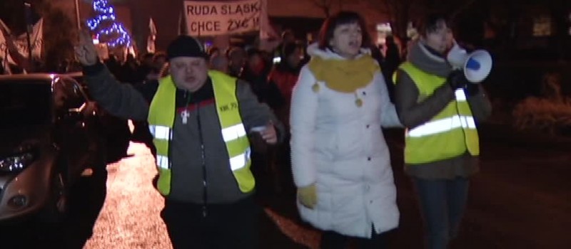 PROTESTY W GÓRNICTWIE. SYTUACJA WCIĄŻ NAPIĘTA.