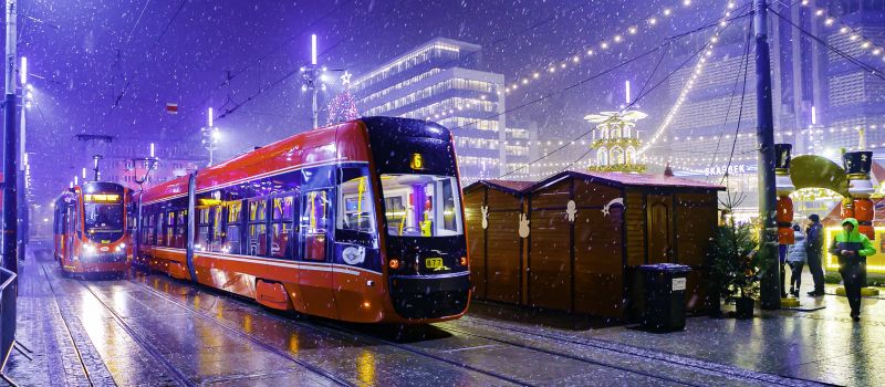 Świąteczne zmiany w komunikacji miejskiej GZM