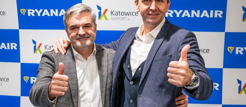 Ryanair ogłosił siatkę połączeń na zimę&nbsp;z Katowice Airport