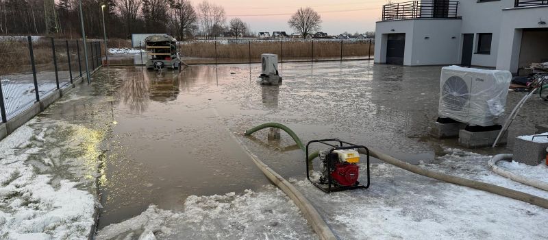 Awaria magistrali wodociągowej w Rudzie Śląskiej