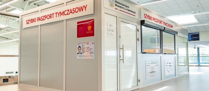 W Katowice Airport wyrobisz tymczasowy paszport