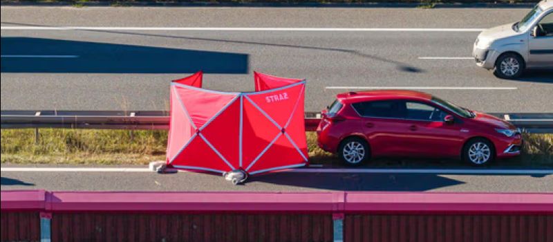 39-latek zmarł na A4 w Rudzie Śląskiej