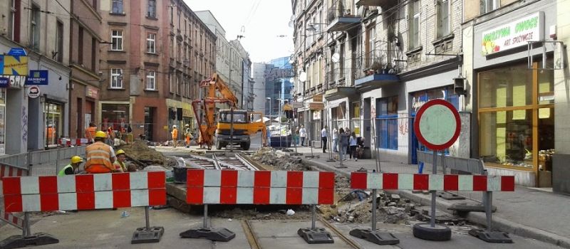 Kolejny etap remontu na ul. Katowickiej w Bytomiu