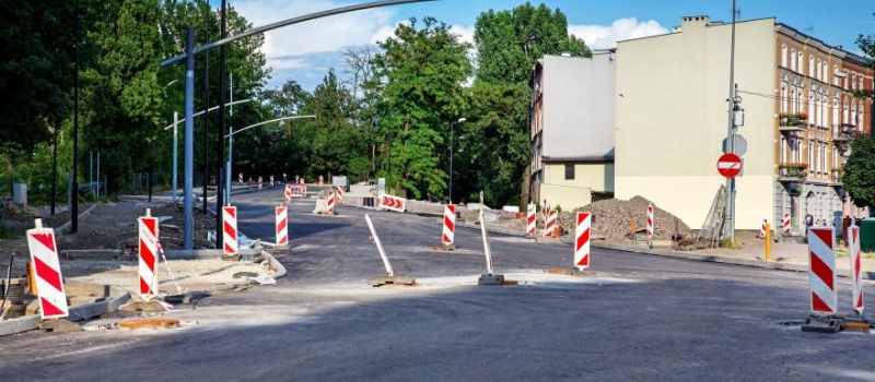 Ulica Zabrska w Gliwicach znowu będzie przejezdna