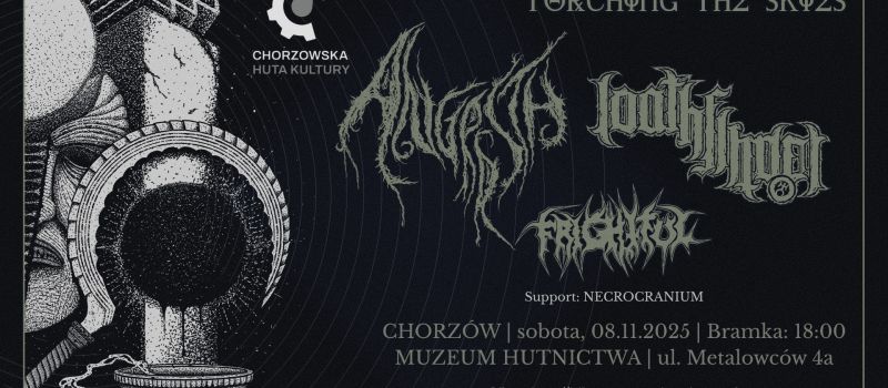 Koncert heavymetalowy w Muzeum Hutnictwa w Chorzowie