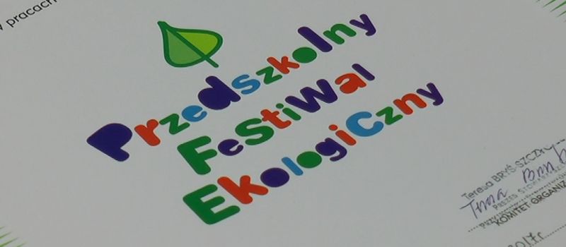 Przedszkolny Festiwal Ekologiczny w Radzionkowie