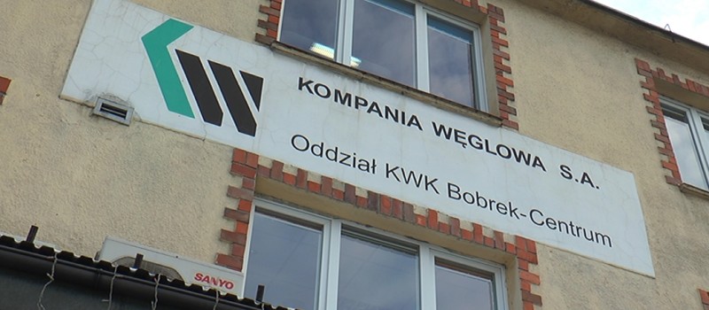 PROTEST GÓRNIKÓW W KOPALNI BOBREK - CENTRUM