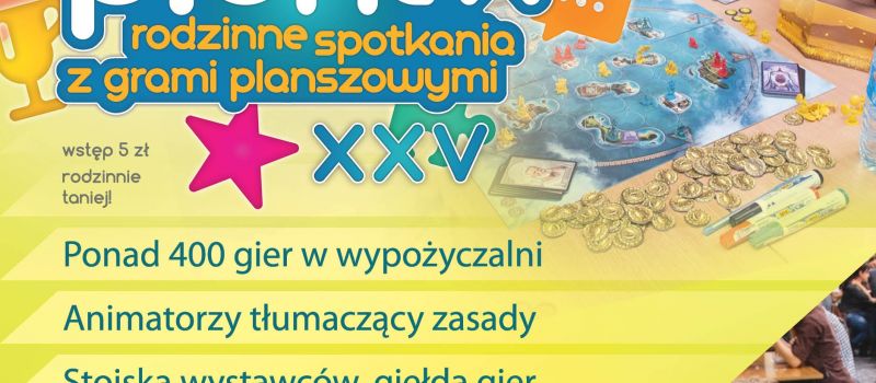 XXV edycja Pionka, czyli najstarszej w Polsce imprezy poświęconej grom planszowym