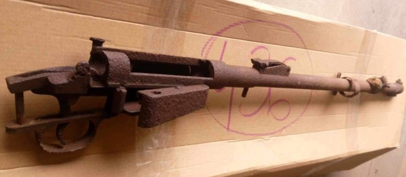 W gliwickim domu znaleziono broń z okresu I wojny światowej