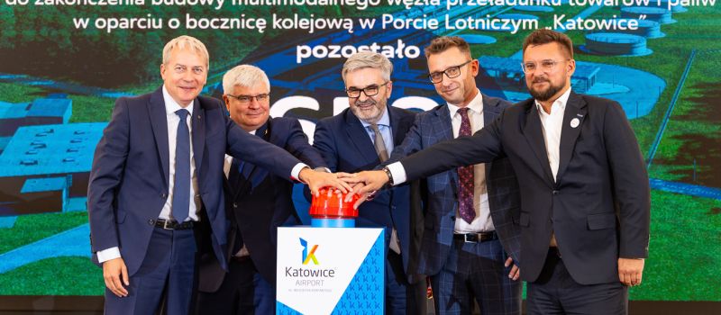 Katowice Airport za 2 lata z Węzłem Przeładunku Towarów...