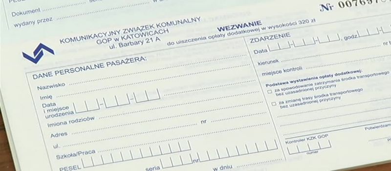 Windykator może zapukać do drzwi gapowiczów