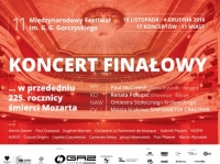 Siedemnaście koncertów w jedenastu miastach w ramach 11. Festiwalu Gorczyckiego